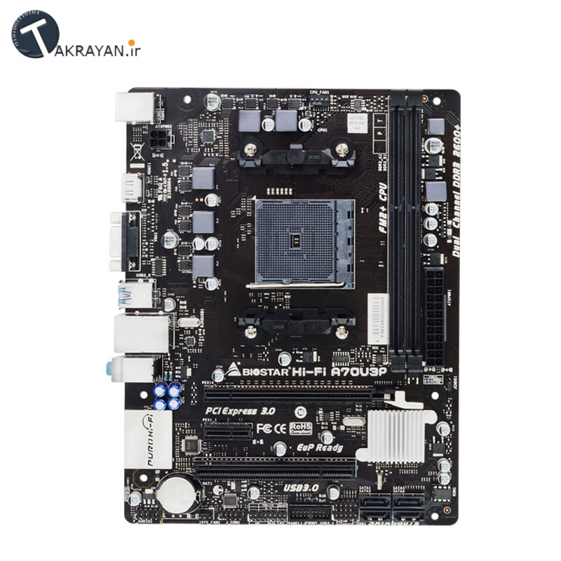 BIOSTAR Hi-Fi A70U3P FM2 A70M Mainboard